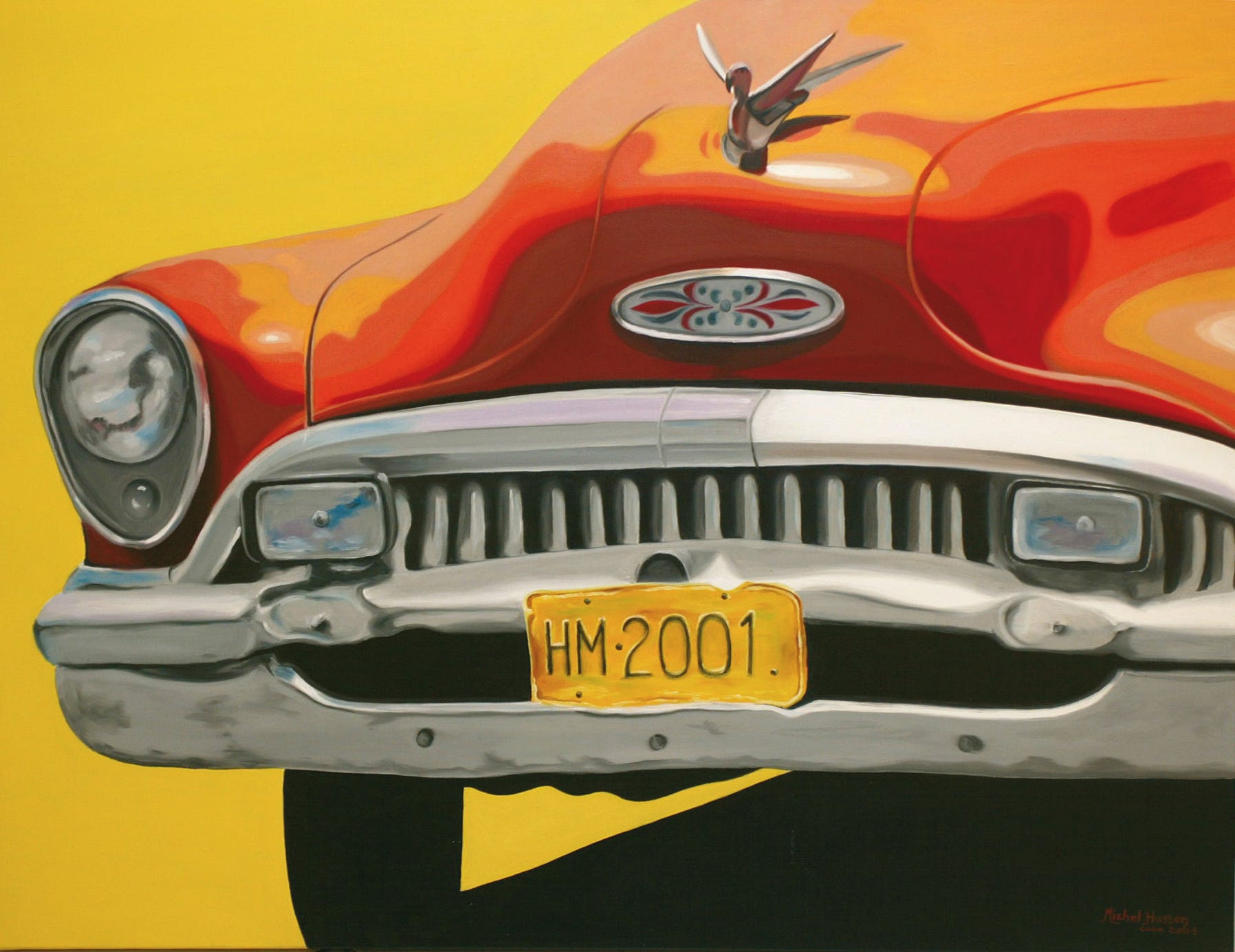 Cuba voiture, par Michel Hasson