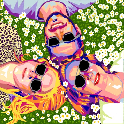 WPAP - PORTRAIT PORTRAIT STYLE POP-ART