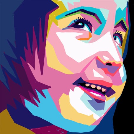 peinture WPAP