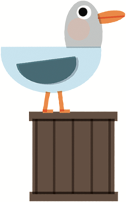oiseau pop-up