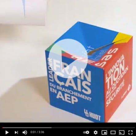 vid&eacute;o du cube sauteur