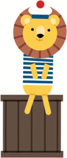 lion livre pop-up